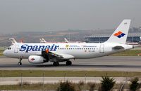 EC-JJD @ LEMD - Spanair A320 about to depart - by FerryPNL