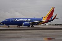 N466WN @ KBOI - Taxiing on Alpha to RWY 28R. - by Gerald Howard