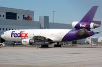 N566FE @ CYYZ - Fedex MD10 freighter in YYZ missing an X - by FerryPNL