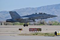 164714 @ KBOI - Take off on RWY 10R. . VMFAT-101 Sharpshooters, NAS Miramar, CA. - by Gerald Howard