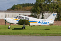 G-SACT @ EGBR - Piper PA-28-161 Cadet G-SACT Sherburn Aero Club, Breighton 23/9/18 - by Grahame Wills