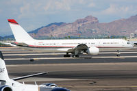 N757SS @ KPHX - Now without the Houston Rocket's logo on the vertical stabilizer. - by Dave Turpie