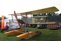 BAPC354 @ EGTH - On static display at Shuttleworth Race Day 2018 at Old Warden visiting from the Brooklands Museum. - by Chris Holtby