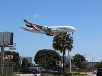 A6-EOF @ LAX - Emirates - by Florida Metal