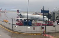 N702SK @ ORD - at wet and windy chicago - by magnaman