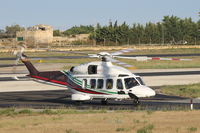 A7-GAB @ LMML - AgustaWestland AW-189 A7-GAB Gulf Helicopters - by Raymond Zammit