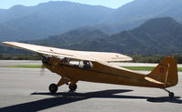 N6900H @ SZP - 1946 Piper J3C-65 CUB, Lycoming O-290 135 Hp big upgrade by STC, taxi back - by Doug Robertson