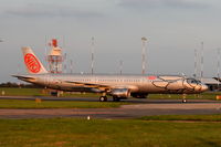 OE-LES @ EGSH - Just landed at Norwich in the late afternoon. - by Graham Reeve