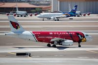 N837AW @ KPHX - Arizona and Nevada A319 in one frame. - by FerryPNL