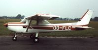 OO-FLC @ EBGT - Gent, Belgium end '70s - by j.van mierlo