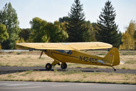 N42455 @ RXE - Piper J3C at Rexburg-Madison airport ID - by Jack Poelstra