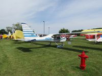 N824G @ OSH - outside EAA museum - by magnaman