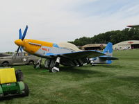 N3451D @ OSH - outside display at EAA - by magnaman