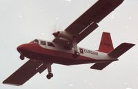 G-BDWG @ EBGT - Landing at Ghent bringing in the reporters during the STELLA AIR RACE '79 - by j.van mierlo