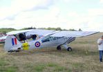 D-ELYD @ EDRV - Taylorcraft J Auster 5 at the 2018 Flugplatzfest Wershofen - by Ingo Warnecke