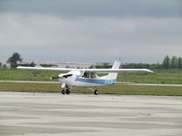 N2043Q @ KENW - on apron at Kenosha - by magnaman