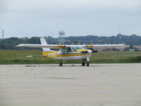 N7580V @ KENW - on apron at kenosha - by magnaman