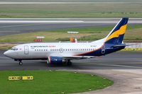 VP-BLF @ EDDL - Aeroflot Don B735, aircraft flown to the UK for scrapping  in 2012 - by FerryPNL