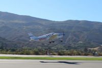 N16497 @ SZP - 1973 Piper PA-28-235 CHARGER, Lycoming O-540-D4B5 235 Hp, takeoff climb Rwy 22, Young Eagles Flight - by Doug Robertson