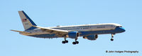 99-0004 @ KROW - Air Force Two coming into Roswell - by John Hodges