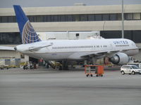 N587UA @ SFO - on stand at SFO - by magnaman