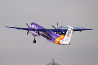 G-JEDR @ EGLC - Departing from London City Airport. - by Graham Reeve