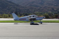 N3591R @ SZP - 1970 Piper PA-28-180 CHEROKEE, Lycoming O&VO-360 180 Hp, takeoff roll Rwy 22 - by Doug Robertson