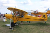 N954PC @ KOSH - Piper PA-18-135 - by Mark Pasqualino