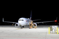 N343PN @ KDFW - Overnight storage at F Pad.