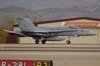 164896 @ KBOI - Landing RWY 10L.  VMFA-323 Death Rattlers, 3rd MAW, MAG-11, MCAS Miramar, CA. - by Gerald Howard