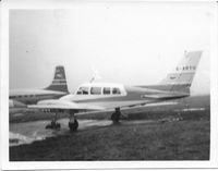 G-ARYU @ EGLL - London Airport, Hunting Clan area probably early 1960s. - by Michael Fuller