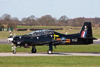 ZF417 @ EGXU - Shorts Tucano T1 ZF417 1 FTS RAF, Linton-on-Ouse 5/3/12 - by Grahame Wills