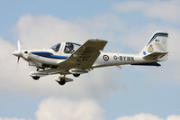 G-BYWK @ EGVA - Grob G115E Tutor T1 G-BYWK Bristol UAS RAF, Fairford 5/7/12 - by Grahame Wills