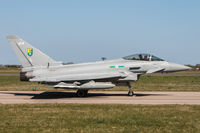 ZJ937 @ EGXC - Eurofighter Typhoon FGR4 ZJ937/QU-W 3 Sqd RAF, Coningsby 1/5/13 - by Grahame Wills