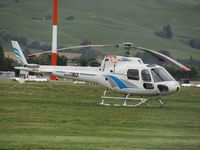 ZK-HYS @ NZQN - on grass outside hangar at queenstown - by magnaman