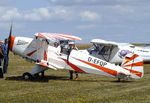 D-EFQP @ EDRV - CASA 1.131 (Bücker Bü 131 Jungmann) at the 2018 Flugplatzfest Wershofen