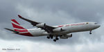 3B-NAY @ EGLL - Air Mauritius A340- 313X landing runway 27R from MRU - by Mike stanners