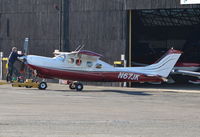 N67JK @ EGTF - Cessna P210N Pressurised Centurion at Fairoaks. - by moxy