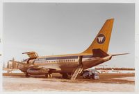 N4907 @ DLG - Wien Air 737 Combi at DLG airport, March 1978 - by Bob King