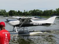 N580WH @ OSH - at EAA seaplane base - by magnaman