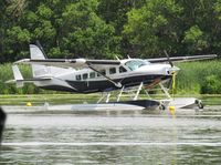 N915JF @ 96WI - at sea plane base - by magnaman