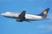 D-ABJH @ EDDL - Lufthansa B735 taking-off. Broken-up in 2012. - by FerryPNL