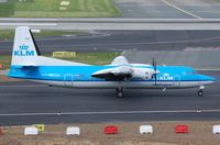 PH-LXJ @ EDDL - KLM Cityhopper Fk50 - by FerryPNL
