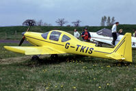 G-TKIS @ EGHS - G-TKIS   Tri-R TR-1 KIS Cruiser [PFA 239-12358] Henstridge~G @ 19/04/1995 - by Ray Barber