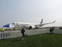 C-FFDO @ KOSH - at EAA 2018 - aka Airbus 220 - by magnaman