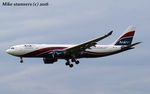 5N-JIC @ LHR - Arik Air A330- 223 landing runway 27L from LOS,LHR 21.5.16. - by Mike stanners