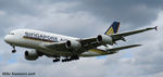 9V-SKS @ EGLL - Singapore Airlines A380- 841 Landing runway 27L from SIN,LHR 20.5.16 - by Mike stanners