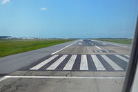 B-18901 @ YBBN - Turning onto runway 01 - by Micha Lueck