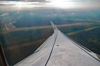 D-AING @ EDDF - Climbing out of FRA, looking back on Startbahn West - by Micha Lueck