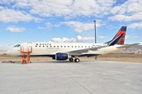 N290SY @ KBOI - Fresh from the factory. Parked on the Skywest maintenance ramp for final checks. - by Gerald Howard